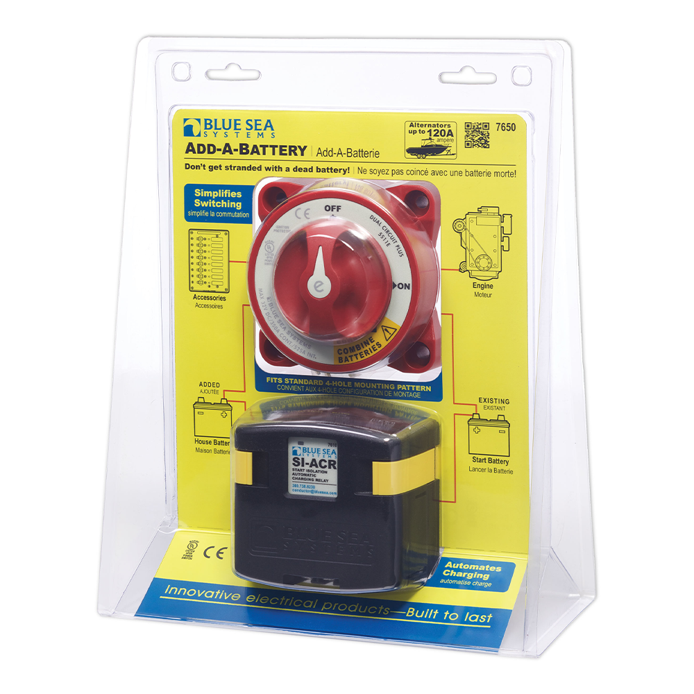 Chave de Bateria com Divisor de Carga 120AMP (7650)