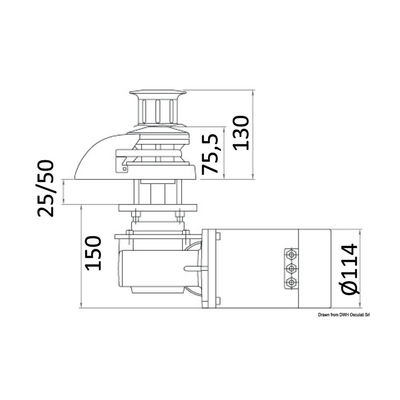 Guincho Italwinch CLS 700w GO 6mm 12V