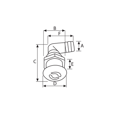 Respiro Plástico para Tanque 16mm